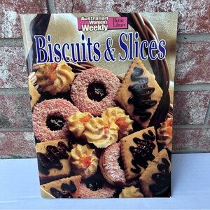 Australian Womens Weekly Biscuits and Slices Cookbook 0949128245 Vintage 1990